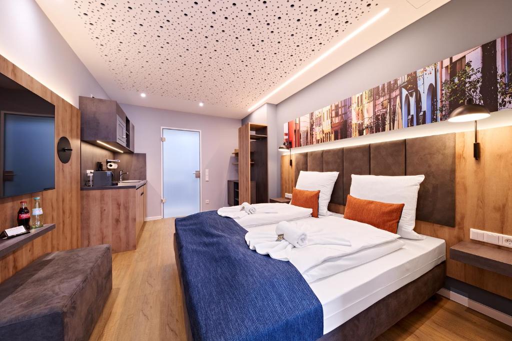 XZLLENZ Traum Studio-Apartment, Frei-Parken, U-Bahn, Küche 2