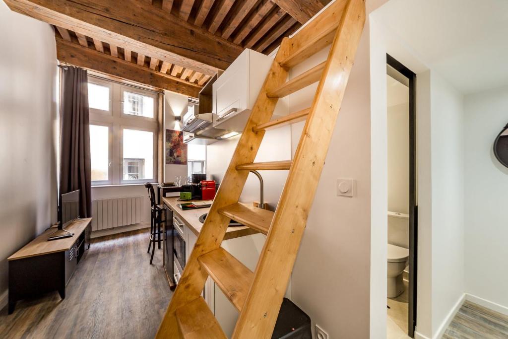 All in Lyon | Studio cosy Presqu’île de Lyon 2
