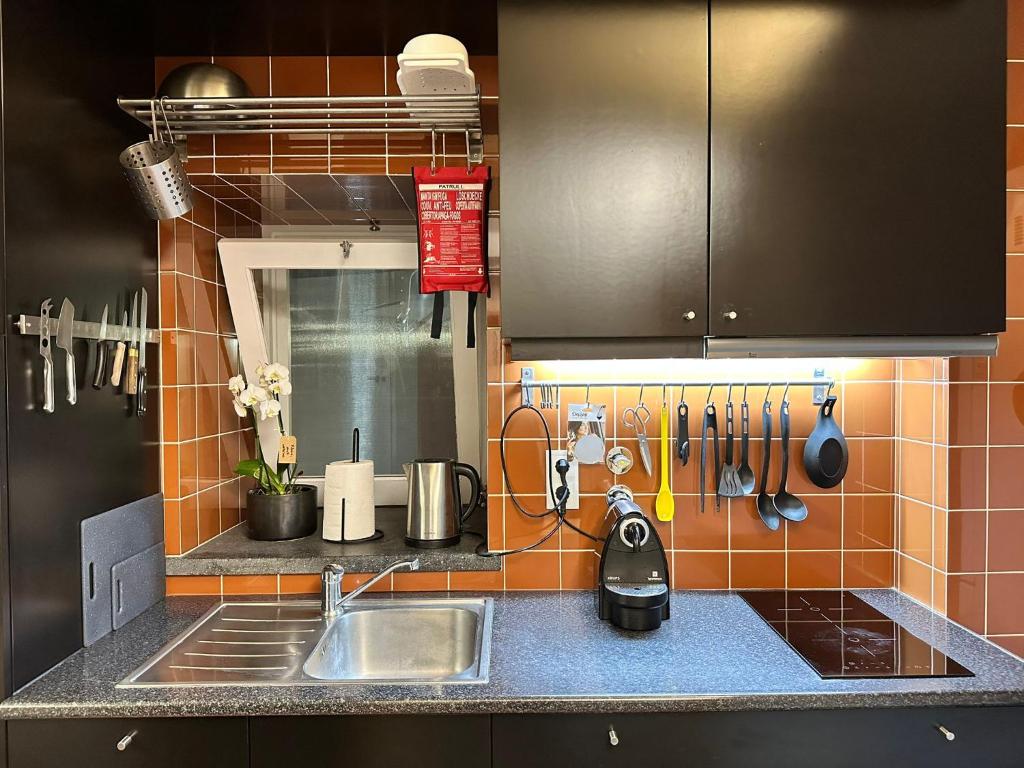 Apartamento acolhedor no centro da cidade, com pátio privado. 3