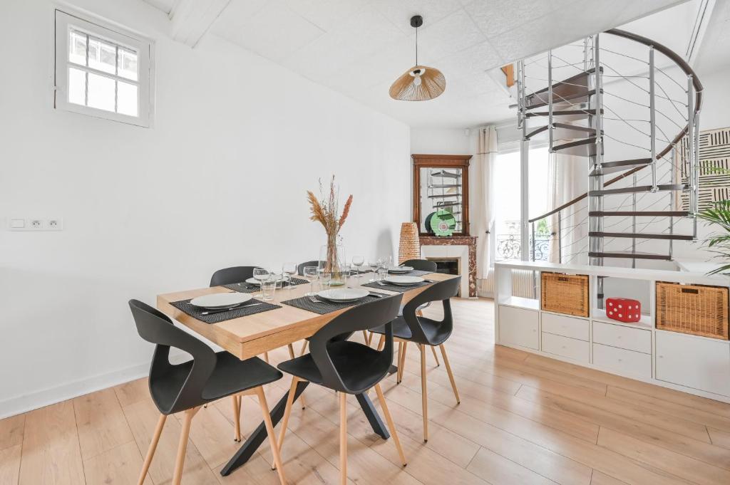 Les Arômes - Maison avec jardin 8 pers Paris 4
