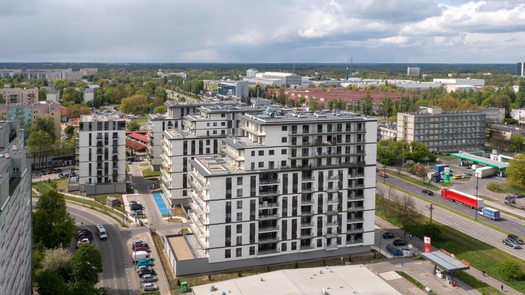 Apartament w stylu Feng Shui na 10 piętrze z widokiem, bezpłatny parking, nowy budynek, dostęp na kod 6