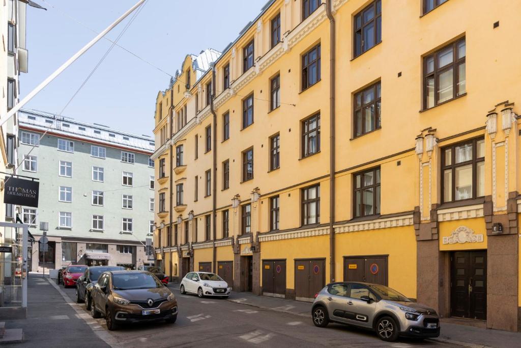 Tyylikäs yksiö Ullanlinnassa 7