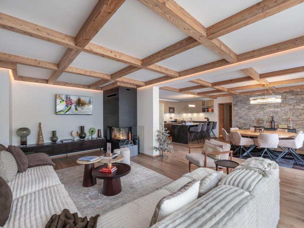 Appartement neuf ski-in/ski-out avec accès spa et piscine, à Courchevel 1850 - FR-1-564-105
