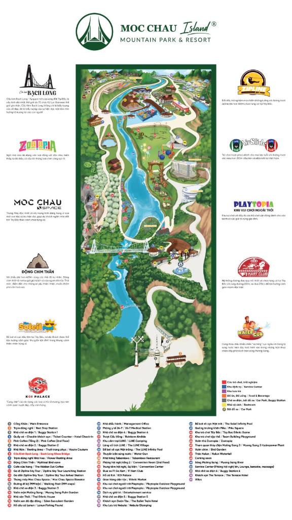 Mộc Châu Island Mountain Park And Resort - Camping Island