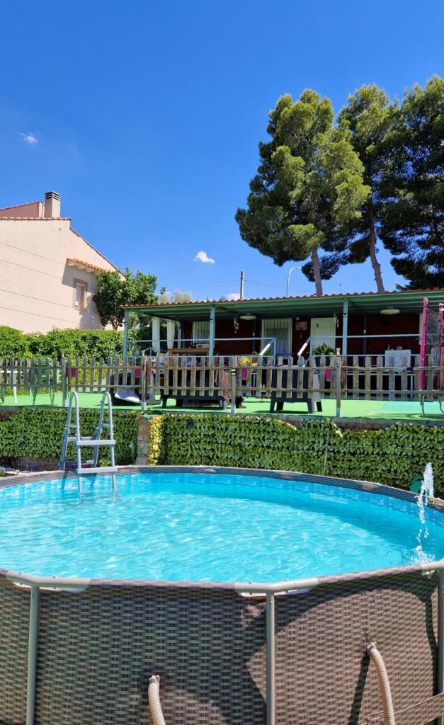 Casita con piscina cerca de Chinchón, Aranjuez y Parque Warner 4