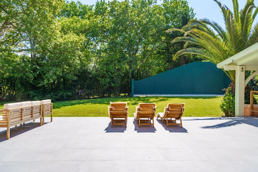 Villa familiale à Biarritz, Parc privé, Pelote Basque & Boulodrome 7