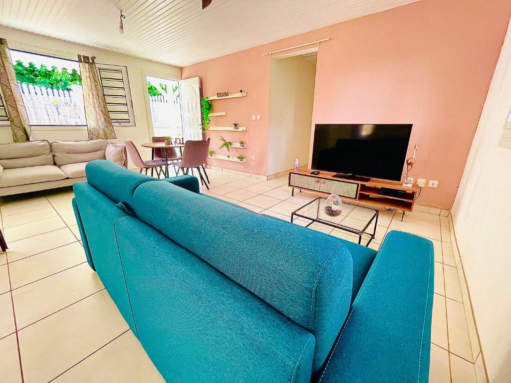 Magnifique haut de villa spacieux campagne,Jacuzzi 5