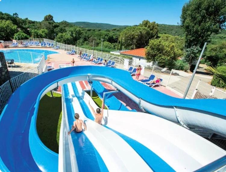 Piscine de l'établissement Bungalow Camping Parc Montana ou située à proximité