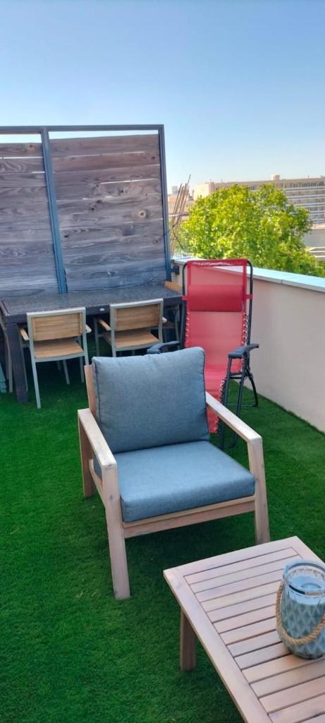Spacieux Appartement 90m2,résidence récente proximité stade Vélodrome et plage 5