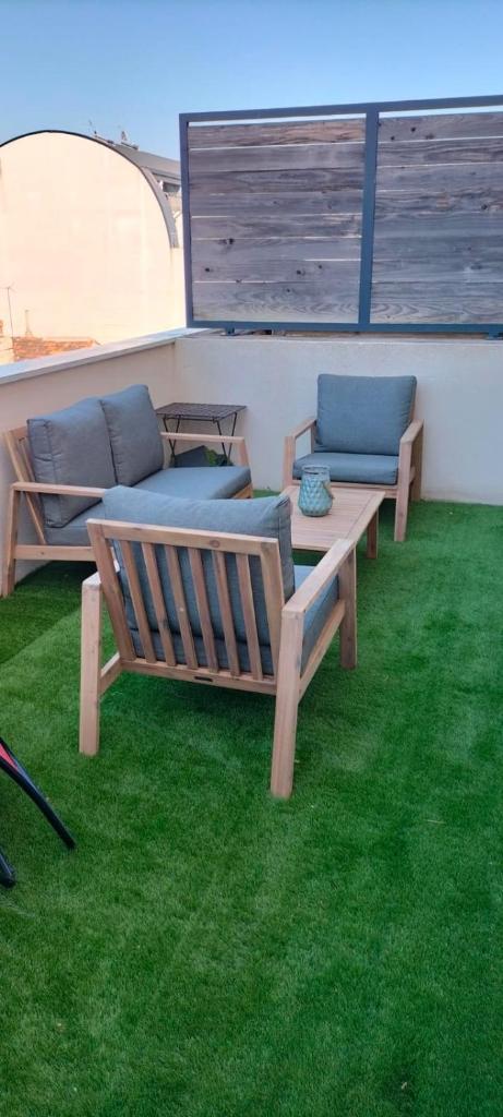 Spacieux Appartement 90m2,résidence récente proximité stade Vélodrome et plage 8