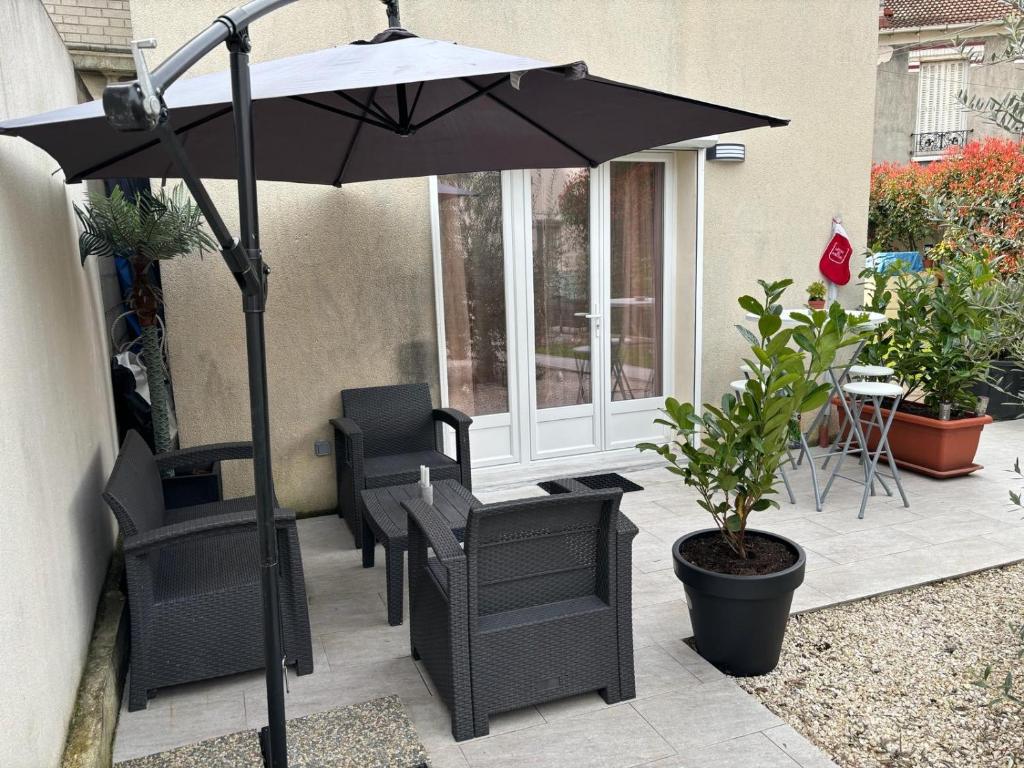 Petite maison cosy en bord de Marne 2 lits en mezzanine 6