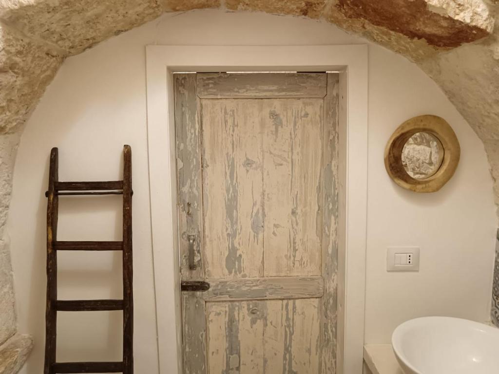 Salle de bains dans l'établissement Trullo Terracielo