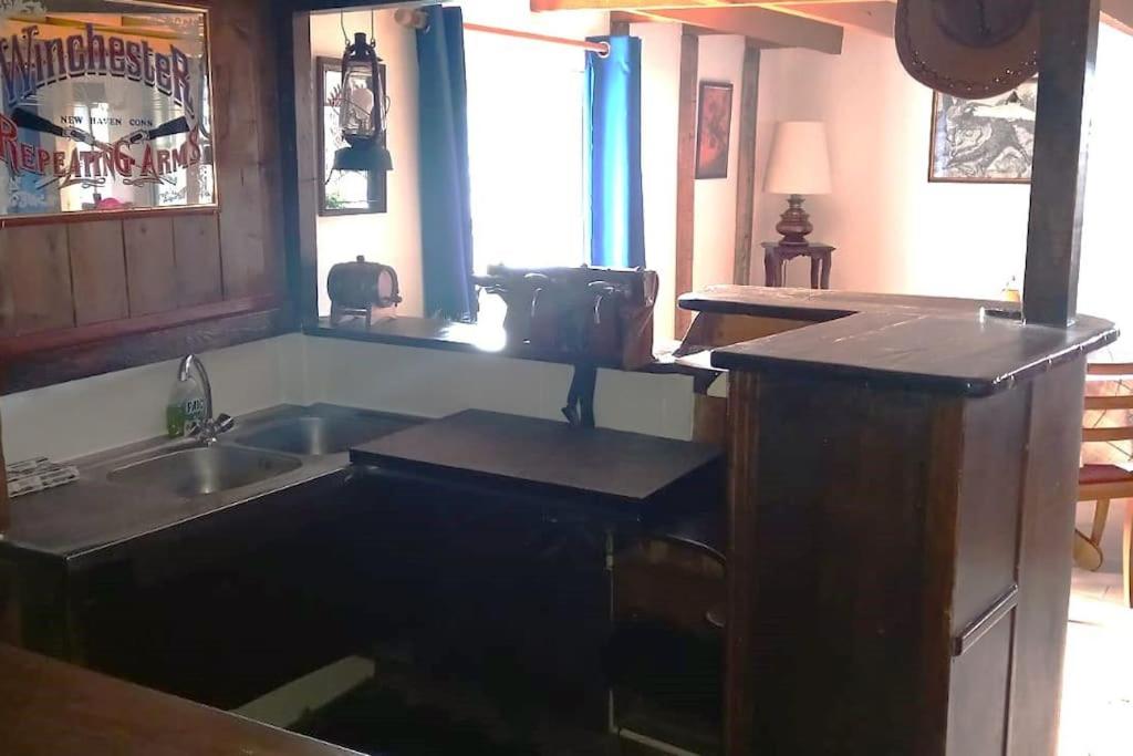 Maison en campagne style western 8