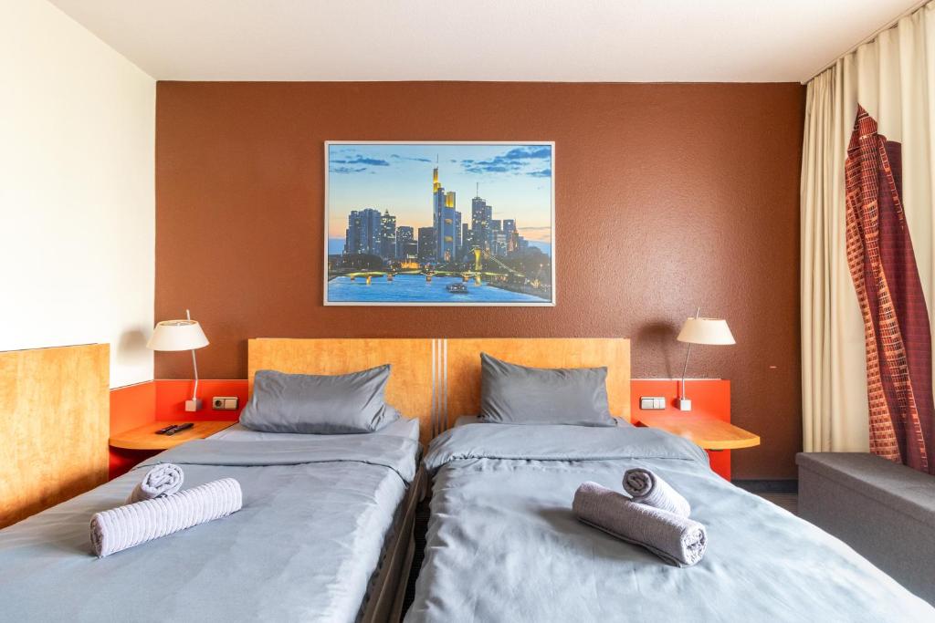 Nähe Frankfurt Messe mit Netflix und Balkon 8
