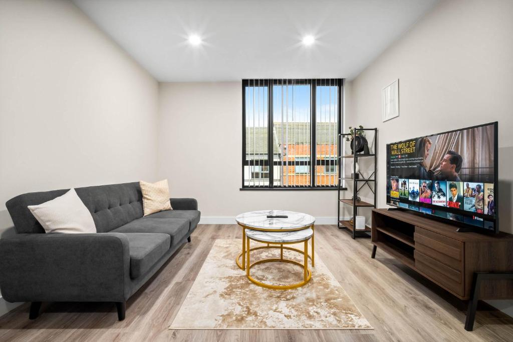 Modern Apartment - City Centre - 2 Bedrooms - Wifi - Netflix - Jewellery Quarter 9AH 6