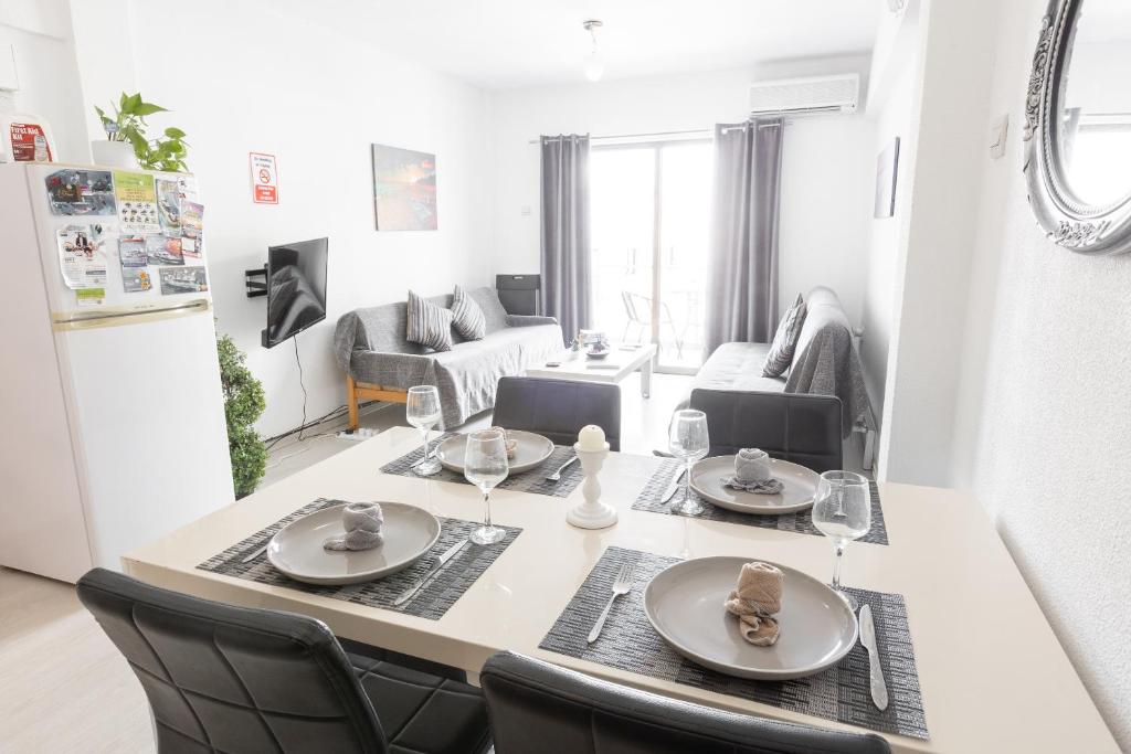 SPECIAL OFFER -70 Percent Off - 2 BR - Sleep 7 - Best Location at Ayia Napa City Center 2