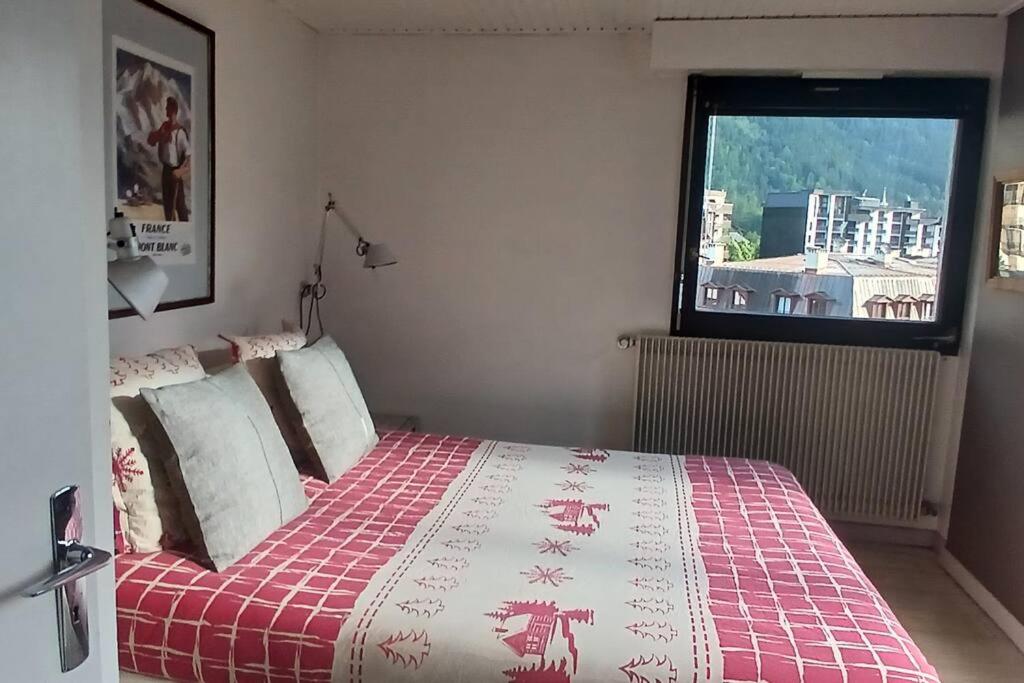 Two bedroom apartment, Hypercenter, terrace Mont Blanc, parking 5