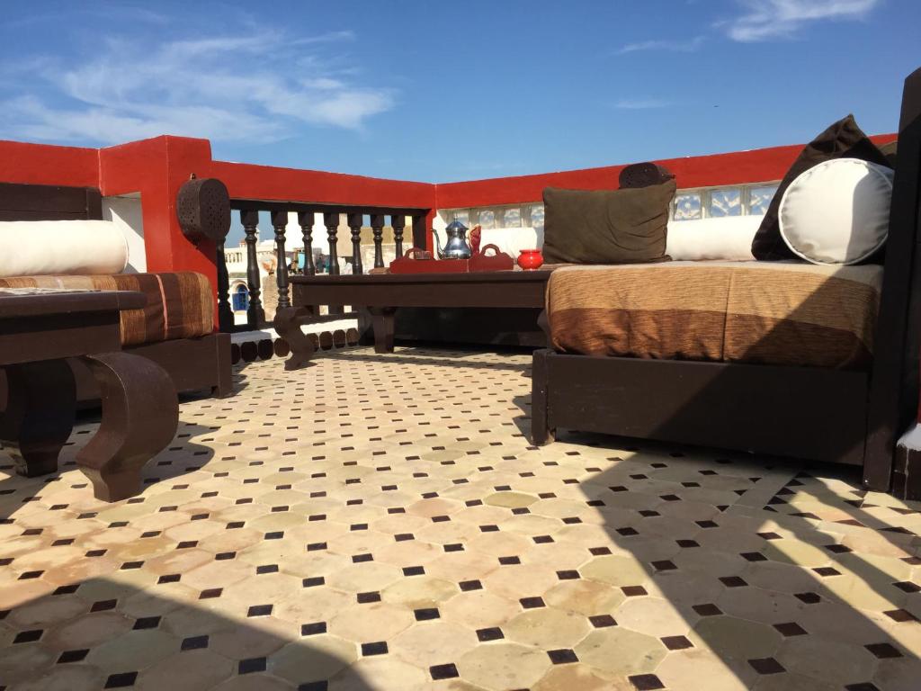 Chambre avec 2 Lits sur Bateau dans l'établissement Riad Bab Essaouira, à Essaouira