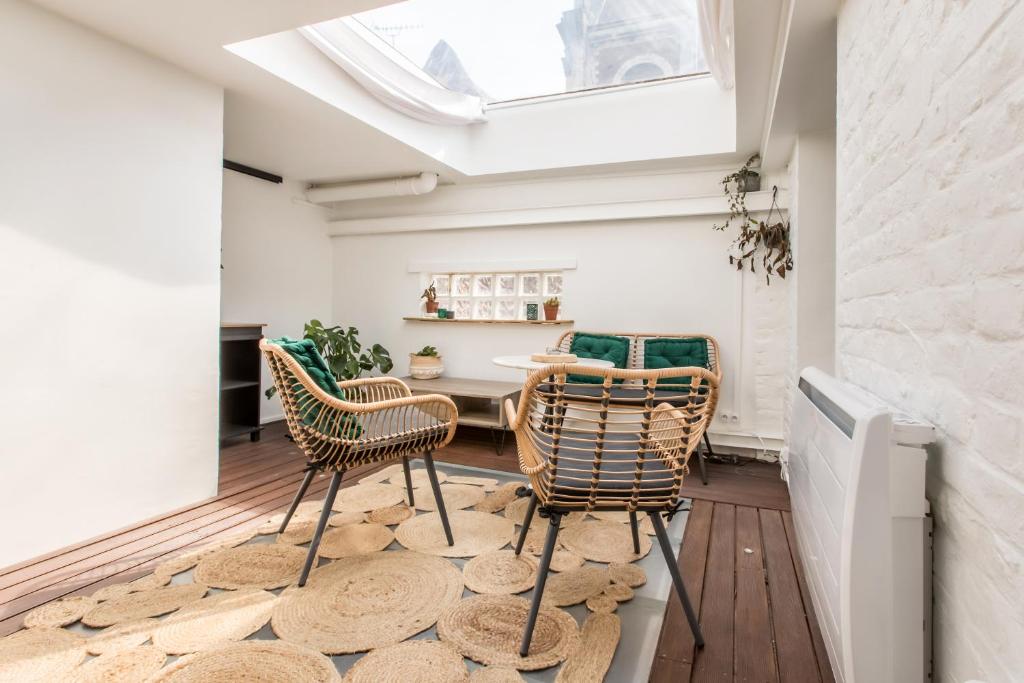 Duplex d'Exception avec Patio Privé - Hyper Centre 4