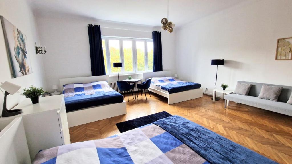 Unikatowe !Sienkiewicza Park Apartament 116 m Off Piotrkowska 3 Bedrooms 8