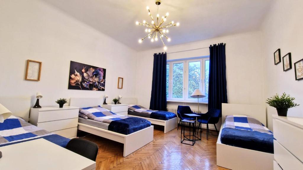 Unikatowe !Sienkiewicza Park Apartament 116 m Off Piotrkowska 3 Bedrooms 1