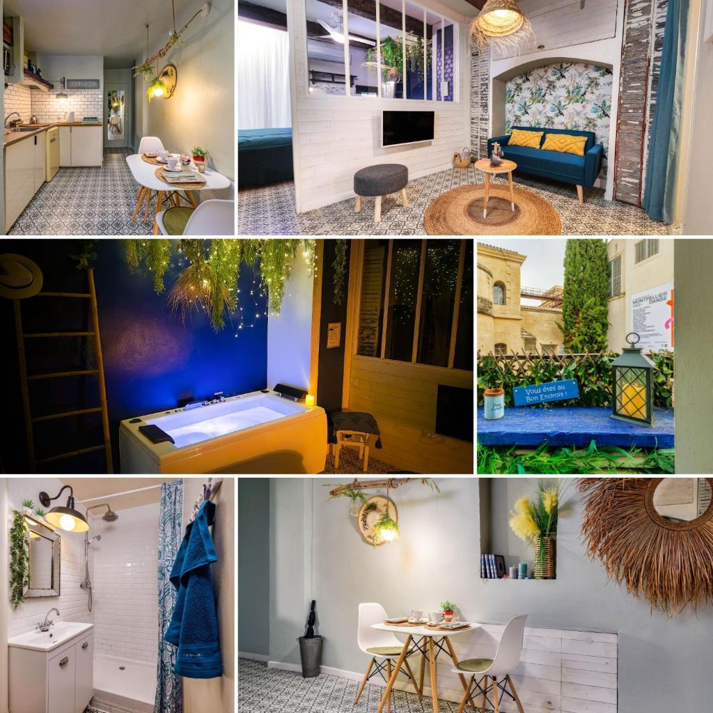 Youmi - Appartement Calme avec Jacuzzi et Clim à 5min de la Comédie, Tram à 200m 3