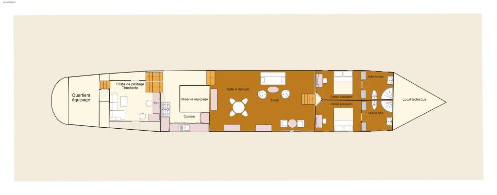 Photo de la galerie de l'établissement Maïtena Péniche Hôtel de Luxe privée à Besançon, à Choisey 20 autres photos