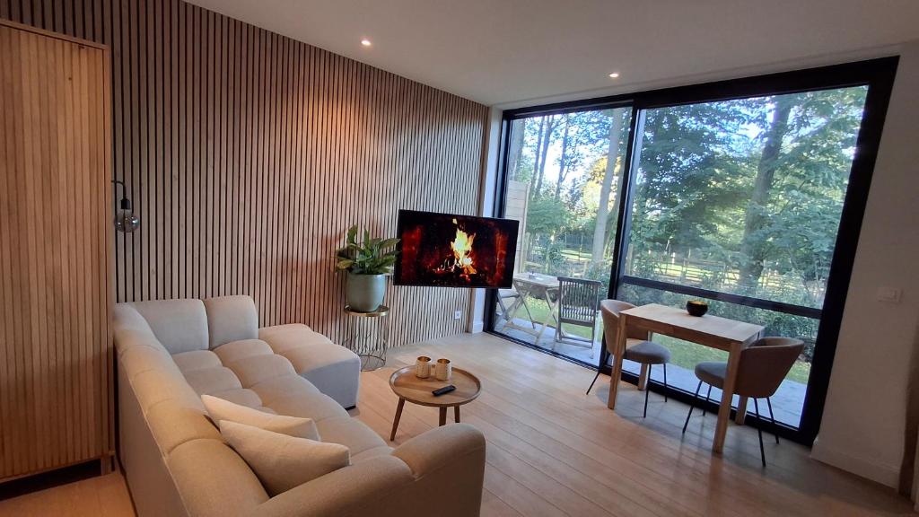 Privé studio in groene omgeving van Brugge fietsen & parkeerplaats inbegrepen 1