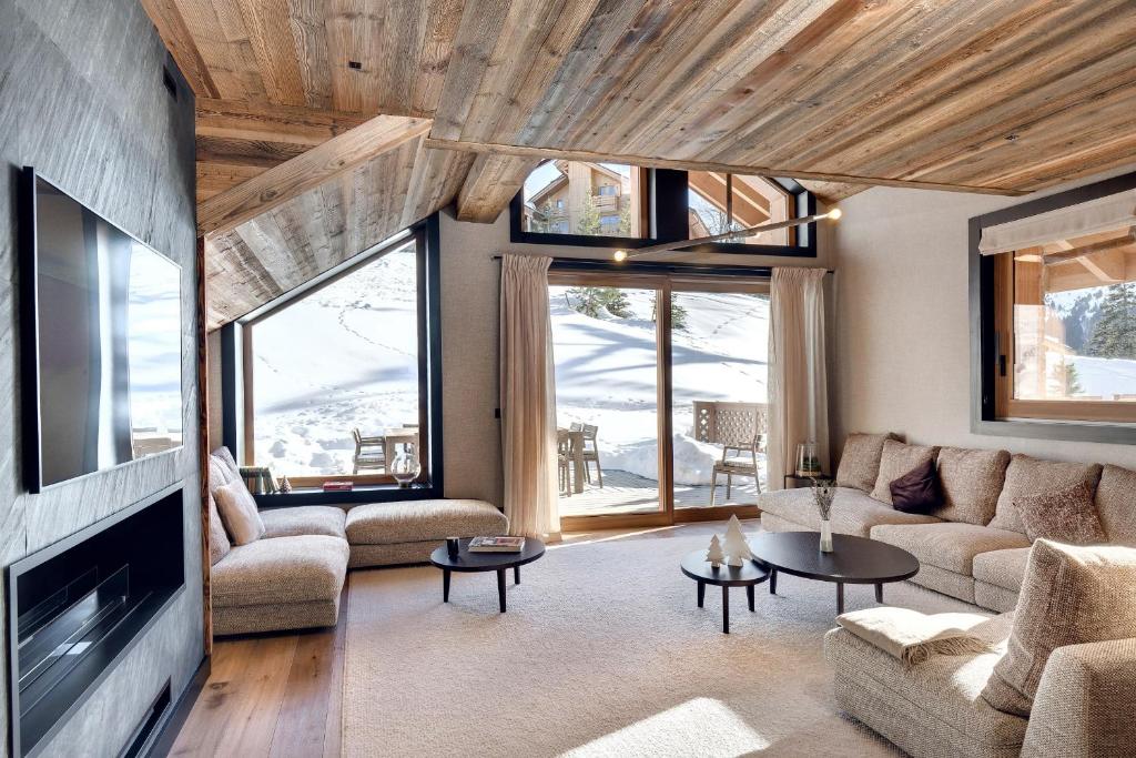 Antarès NAOS 203D - huge duplex luxury apartment ski inski out