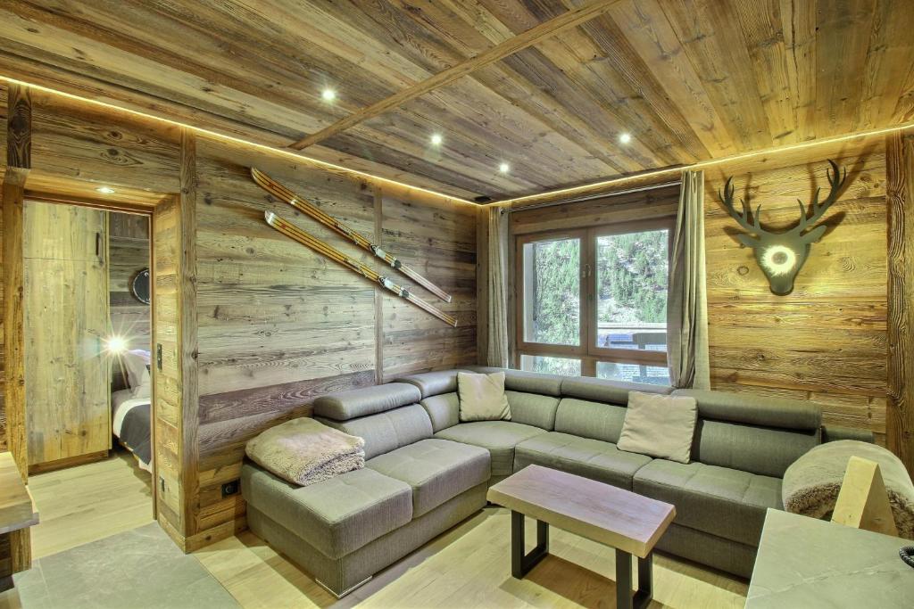 Photo de la galerie de l'établissement ARC 1950, Appartement style Chalet Haut de Gamme 2 chambres, 6 personnes, à Arc 1950