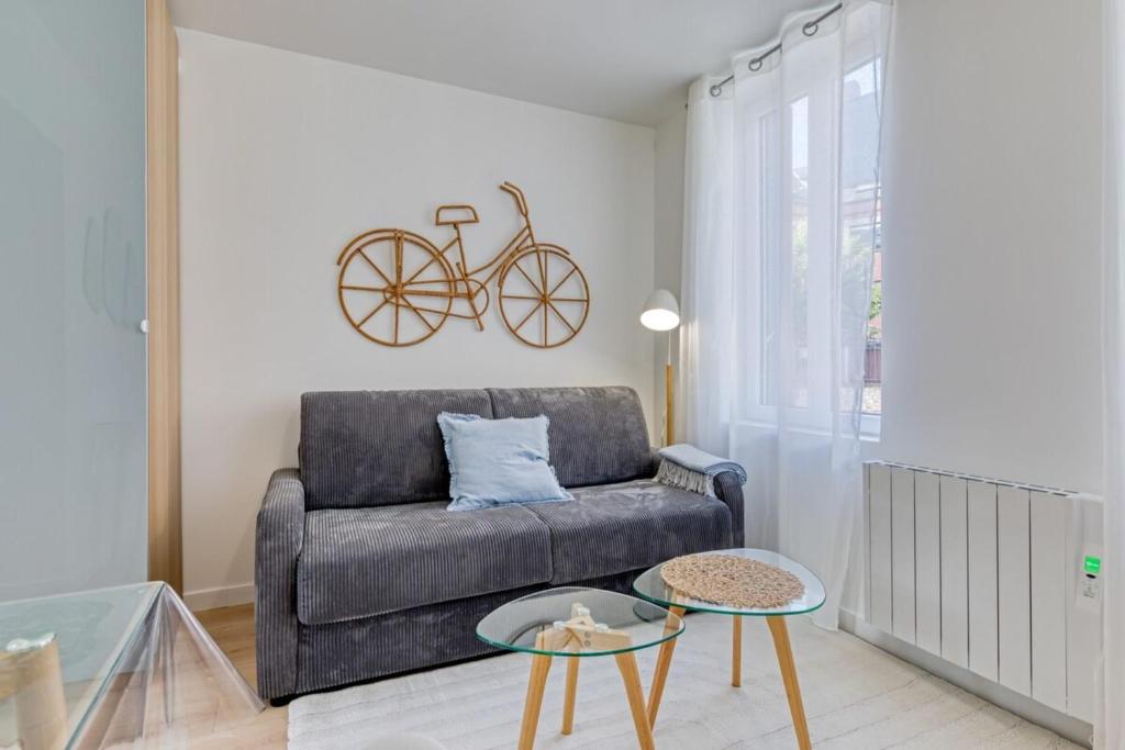 Léandre studio entièrement rénové avec extérieur 4