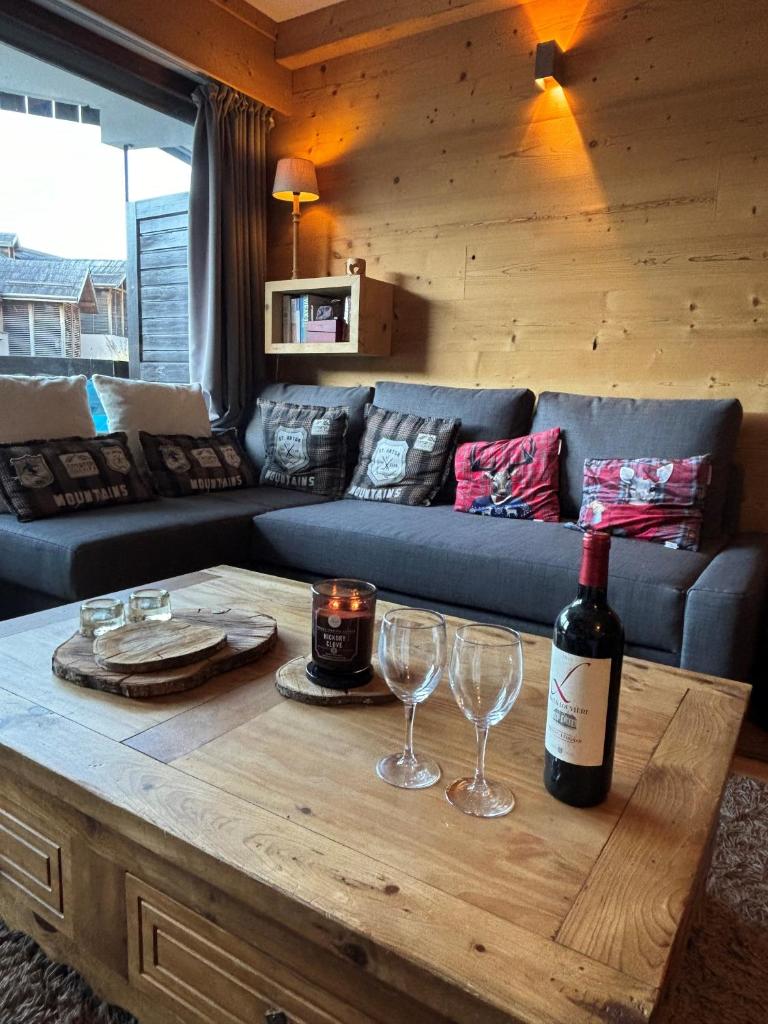 Photo de la galerie de l'établissement Appartement Montgenevre - proche piste Chalvet, à Montgenèvre