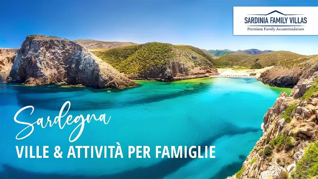 Sardinia Family Villas - Villa Carmen with sea view and pool