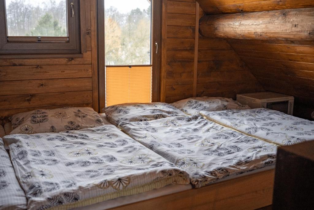 Dřevěný romantický srub v Krušných horách 2