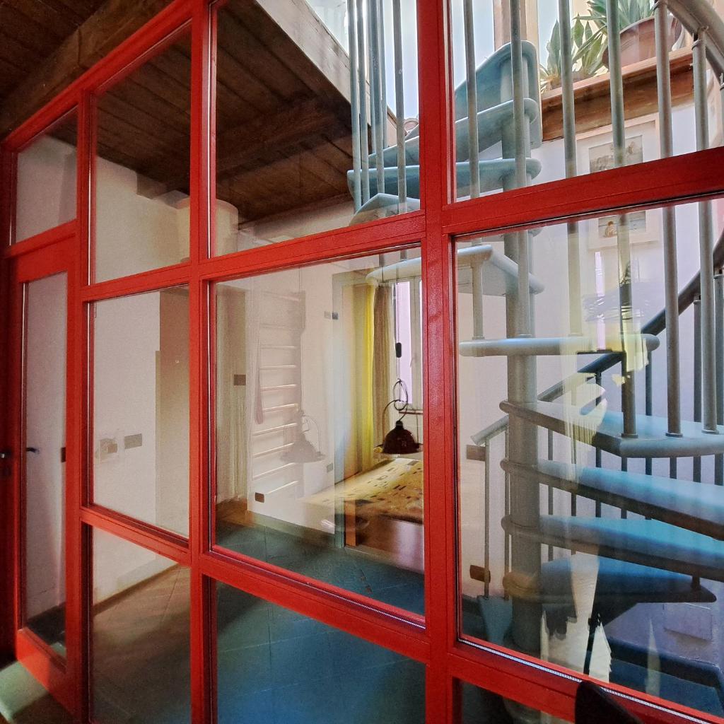 la casa verde nel centro storico 4