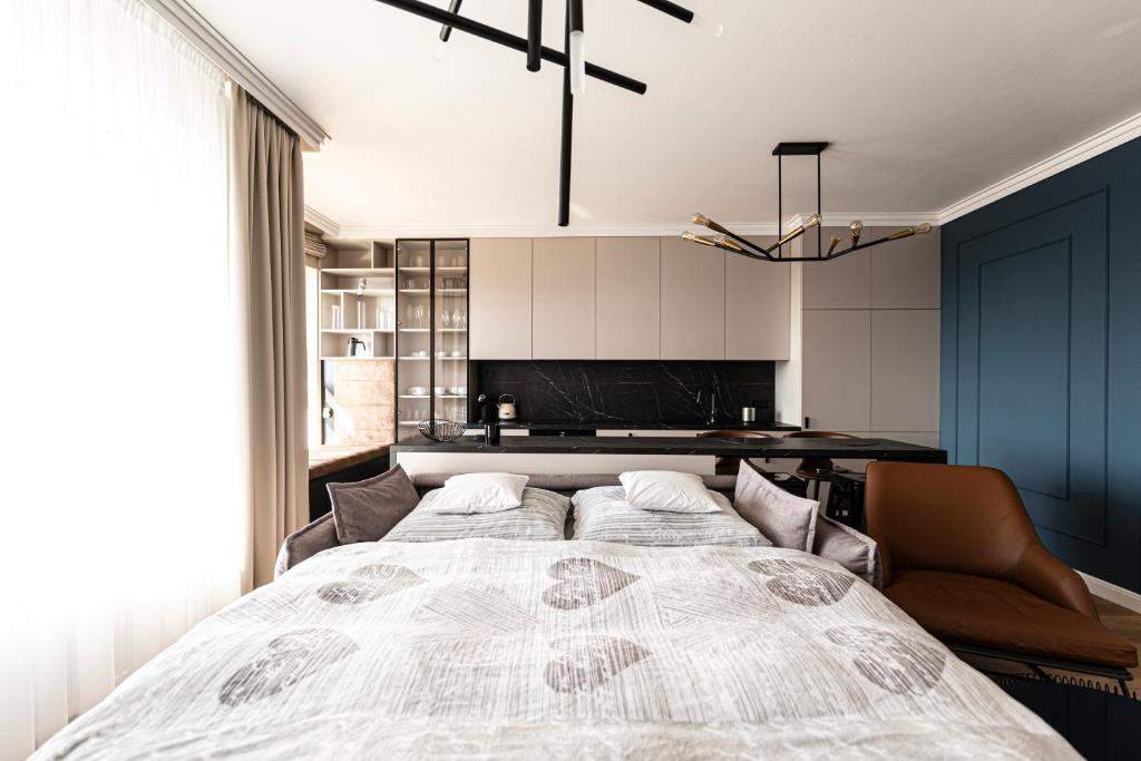 Klingerka Apartment, 25th floor with Free parking and view of Castle and Danube 2