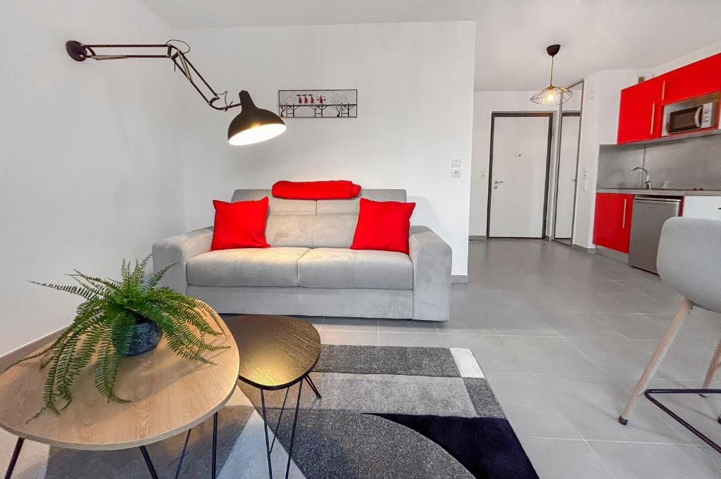 Studio Lumineux Avec Balcon 6
