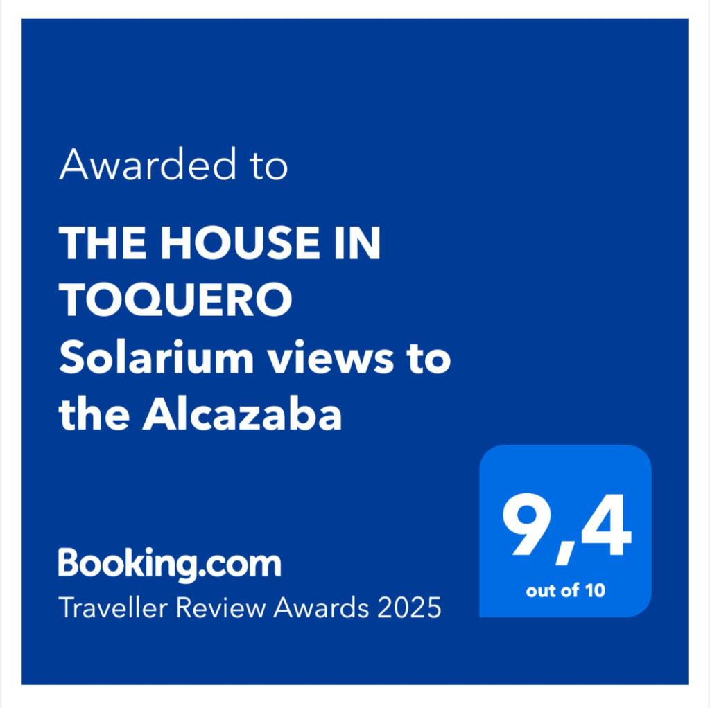 THE HOUSE IN TOQUERO Solarium views to the Alcazaba 8
