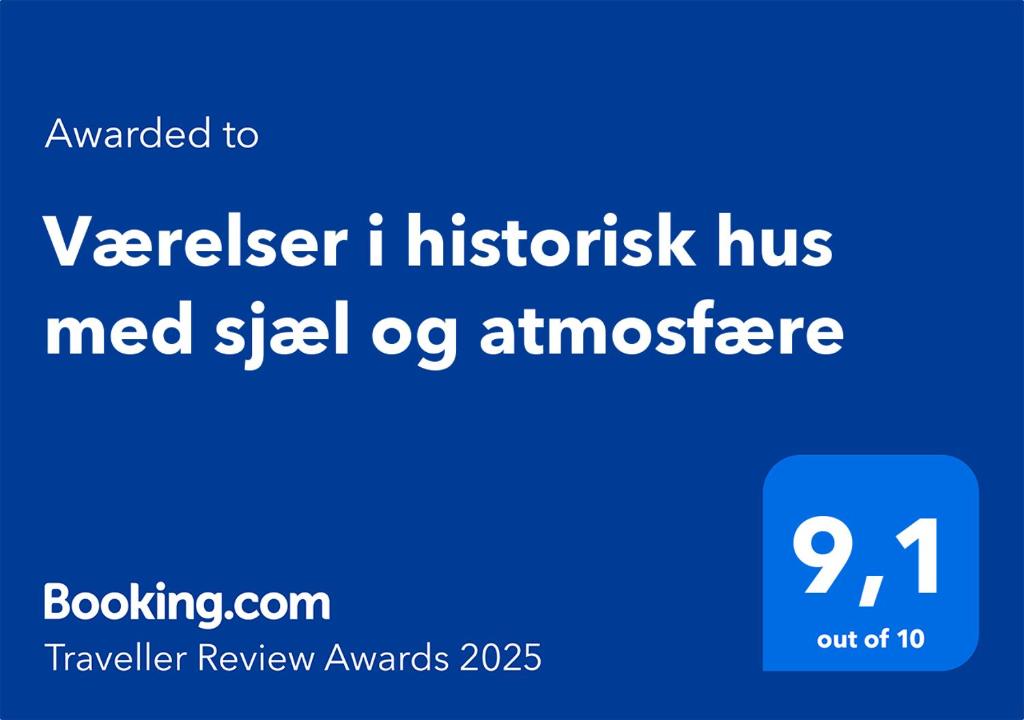 Værelser i historisk hus med sjæl og atmosfære 7