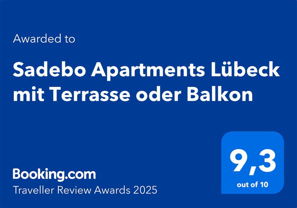 Sadebo Modern City Lübeck - Balkon oder Terrasse 2