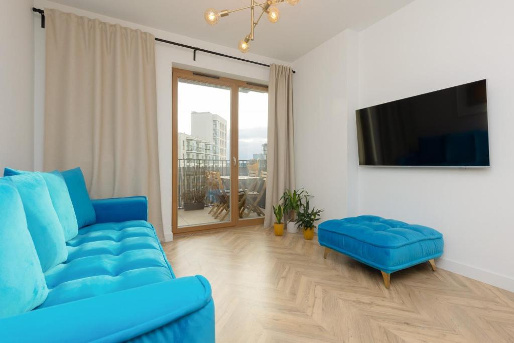 Stylish Apartment Zdziechowskiego with Parking & Home Office by Noclegi Renters 2