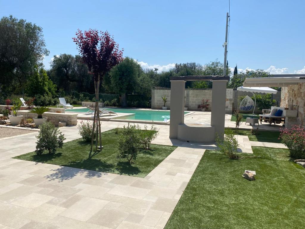 Piscine de l'établissement Villa Leone Holiday House ou située à proximité