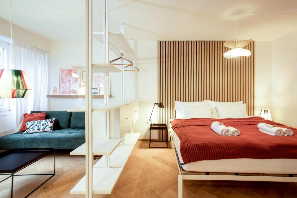Stylisches Boutique Wohnung beim Rhein 1