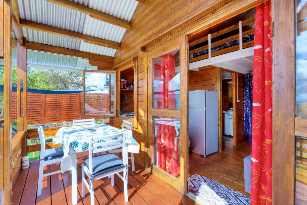 Ti kaz bourbon vanille - Vue montagne jacuzzi 5