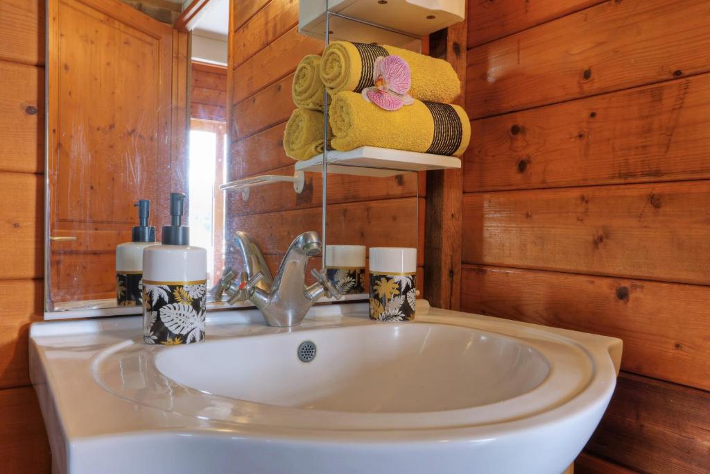 Ti kaz bourbon vanille - Vue montagne jacuzzi 7