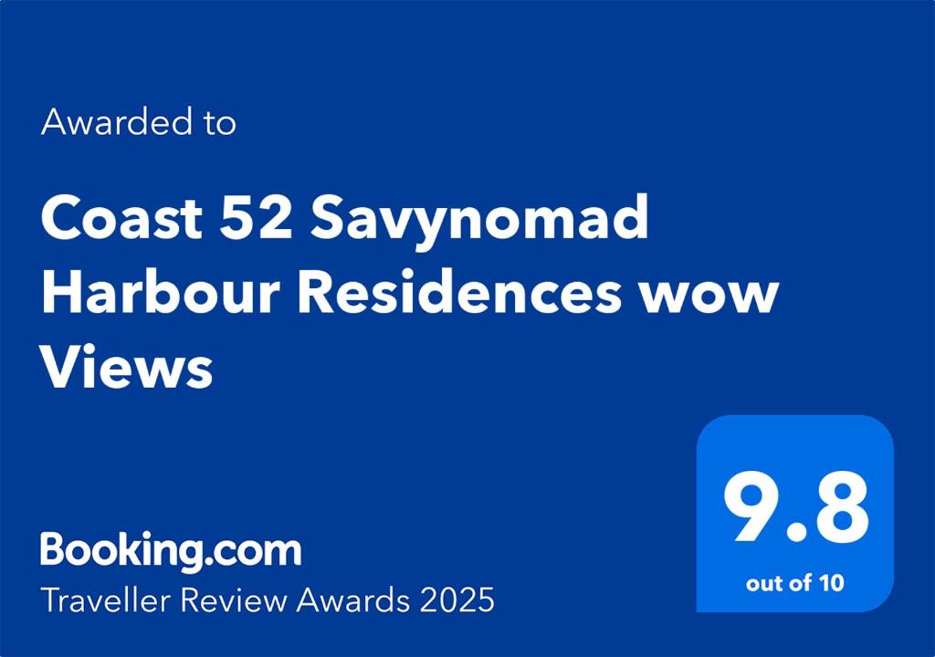 Coast 52 Savynomad Harbour Residences wow Views 2