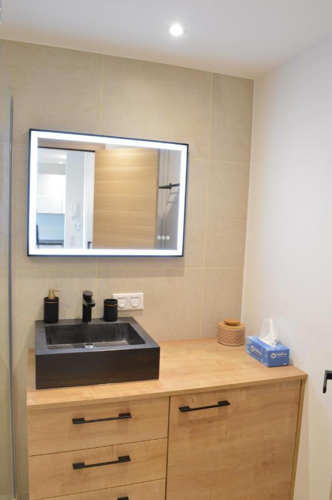 Appartement 2P vue mer Antibes 7