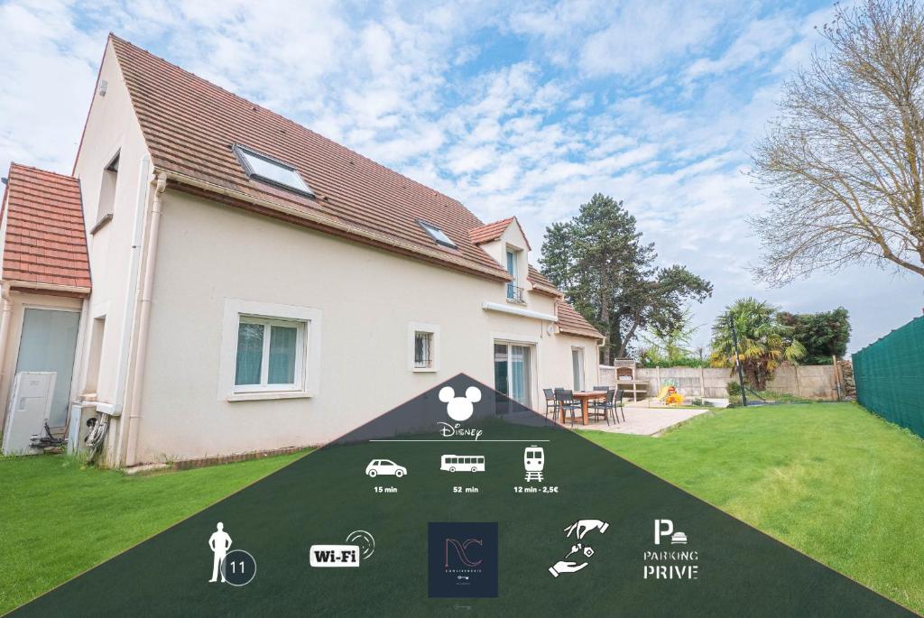 *Disneyland-Paris à 20 min* 11 pers, Golf, Billard 1