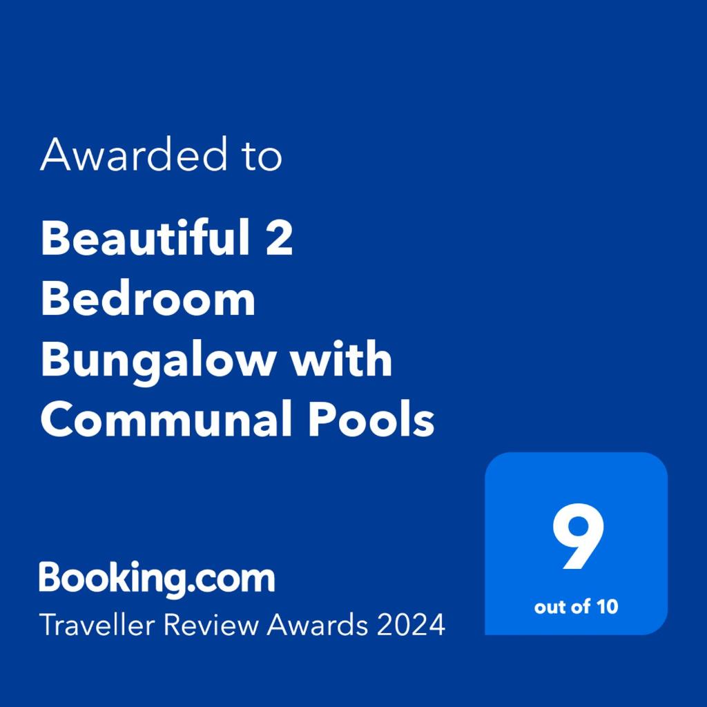 Beautiful 2 Bedroom Bungalow with Communal Pools 6
