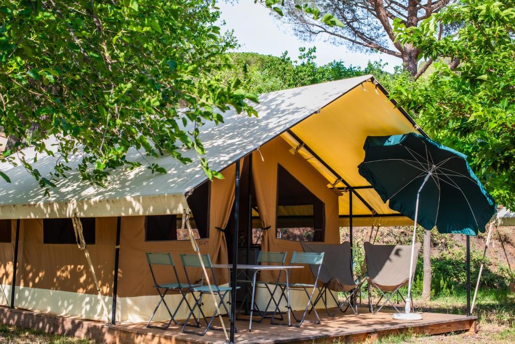 Bâtiment de le camping